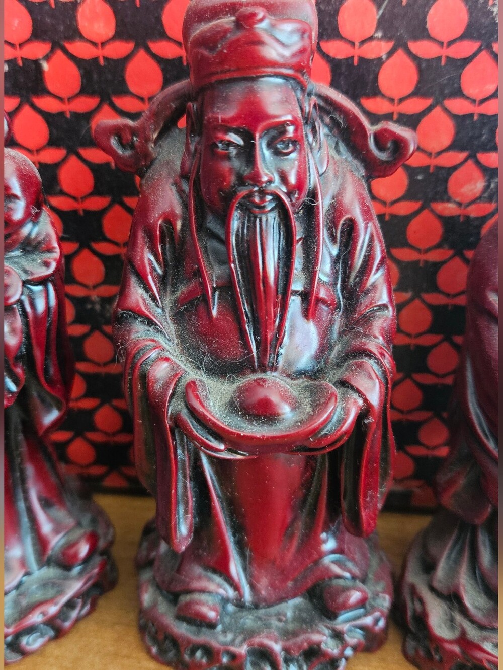 Set Of 3 Chinese Star Gods - Picture 3 of 7